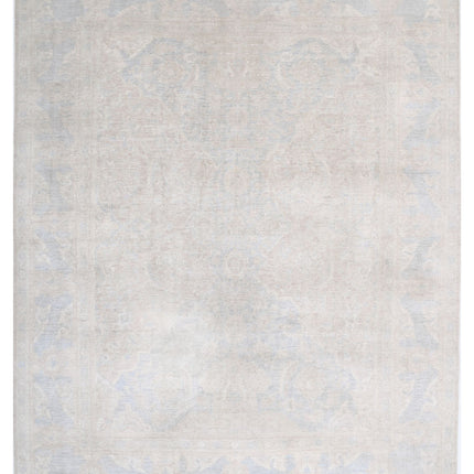 Ariana 7' 11" X 10' 0" Hand Knotted Wool Rug 7' 11" X 10' 0" (241 X 305) / Ivory / Wool