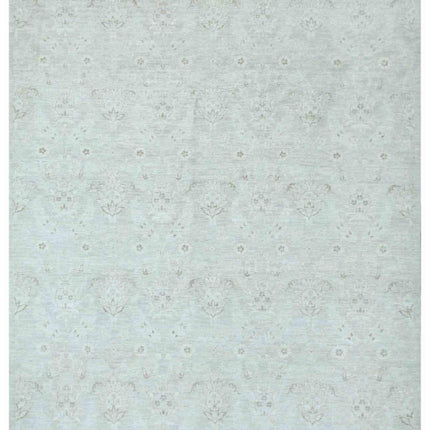 Artemix 8' 0" X 9' 8" Hand Knotted Wool Rug 8' 0" X 9' 8" (244 X 295) / Grey / Wool