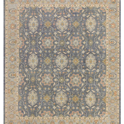 Artemix 7' 11" X 9' 10" Hand Knotted Wool Rug 7' 11" X 9' 10" (241 X 300) / Grey / Wool