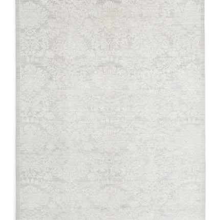 Artemix 8' 7" X 11' 4" Hand Knotted Wool Rug 8' 7" X 11' 4" (262 X 345) / Grey / Wool
