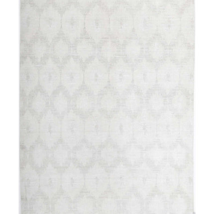 Artemix 6' 1" X 8' 10" Hand Knotted Wool Rug 6' 1" X 8' 10" (185 X 269) / Grey / Wool