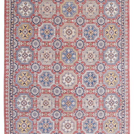 Artemix 8' 0" X 10' 0" Hand Knotted Wool Rug 8' 0" X 10' 0" (244 X 305) / Red / Wool