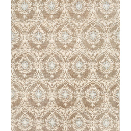 Artemix 5' 8" X 8' 0" Hand Knotted Wool Rug 5' 8" X 8' 0" (173 X 244) / Taupe / Wool