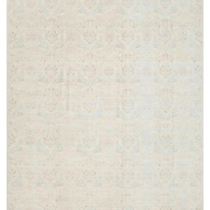 Artemix 10' 0" X 12' 10" Hand Knotted Wool Rug 10' 0" X 12' 10" (305 X 391) / Ivory / Wool