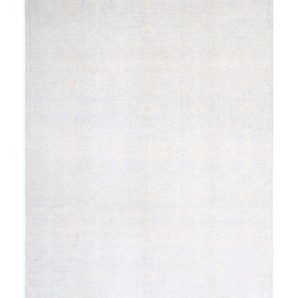 Artemix 9' 4" X 13' 1" Hand Knotted Wool Rug 9' 4" X 13' 1" (284 X 399) / Grey / Wool