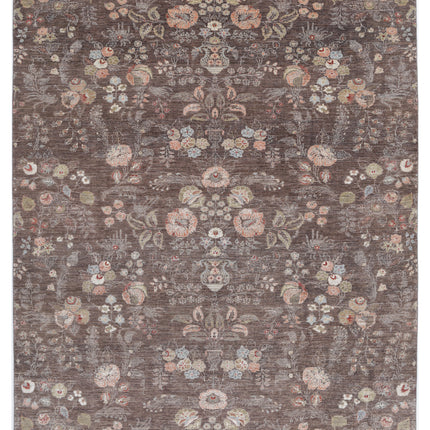 Artemix 8' 10" X 11' 3" Hand Knotted Wool Rug 8' 10" X 11' 3" (269 X 343) / Brown / Wool