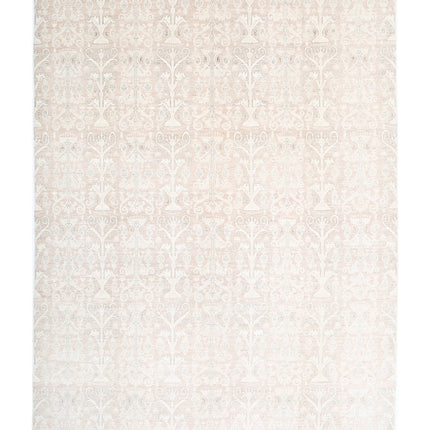 Artemix 8' 7" X 12' 2" Hand Knotted Wool Rug 8' 7" X 12' 2" (262 X 371) / Taupe / Wool