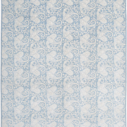 Artemix 8' 3" X 9' 9" Hand Knotted Wool Rug 8' 3" X 9' 9" (251 X 297) / Grey / Wool