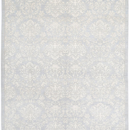 Artemix 8' 2" X 9' 8" Hand Knotted Wool Rug 8' 2" X 9' 8" (249 X 295) / Grey / Wool