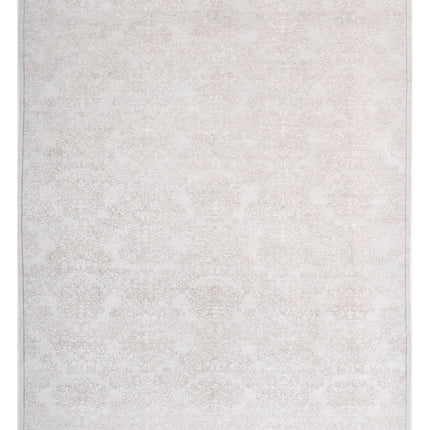 Artemix 9' 9" X 12' 10" Hand Knotted Wool Rug 9' 9" X 12' 10" (297 X 391) / Grey / Wool