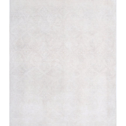 Artemix 6' 0" X 8' 6" Hand Knotted Wool Rug 6' 0" X 8' 6" (183 X 259) / Brown / Wool