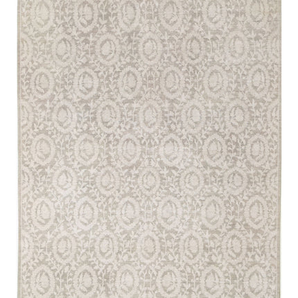 Artemix 8' 8" X 11' 7" Hand Knotted Wool Rug 8' 8" X 11' 7" (264 X 353) / Taupe / Wool