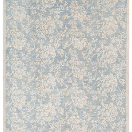 Artemix 8' 1" X 9' 9" Hand Knotted Wool Rug 8' 1" X 9' 9" (246 X 297) / Grey / Wool