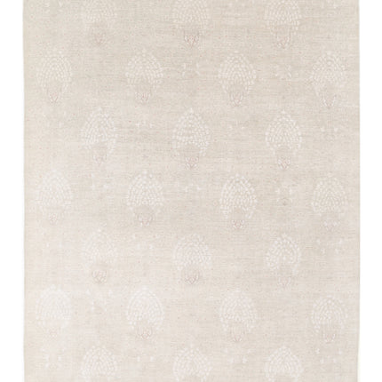Artemix 8' 5" X 11' 1" Hand Knotted Wool Rug 8' 5" X 11' 1" (257 X 338) / Taupe / Wool