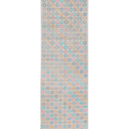 Artemix 4' 3" X 14' 0" Hand Knotted Wool Rug 4' 3" X 14' 0" (130 X 427) / Ivory / Wool