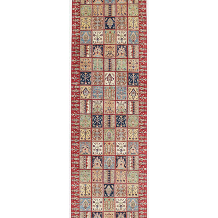 Bakhtiari 4' 0" X 14' 0" Hand Knotted Wool Rug 4' 0" X 14' 0" (122 X 427) / Multi / Wool