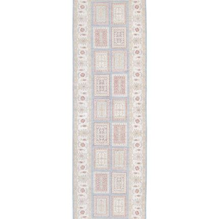 Bakhtiari 2' 8" X 9' 10" Hand Knotted Wool Rug 2' 8" X 9' 10" (81 X 300) / Blue / Wool