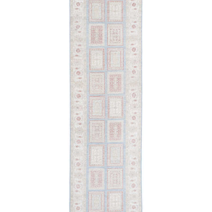 Bakhtiari 2' 8" X 9' 6" Hand Knotted Wool Rug 2' 8" X 9' 6" (81 X 290) / Blue / Wool