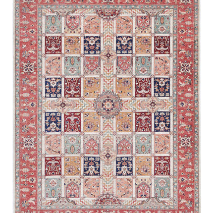 Bakhtiari 5' 7" X 7' 4" Hand Knotted Wool Rug 5' 7" X 7' 4" (170 X 223) / Multi / Wool
