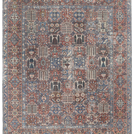 Bakhtiari 10' 7" X 13' 1" Hand Knotted Wool Rug 10' 7" X 13' 1" (322 X 399) / Multi / Wool