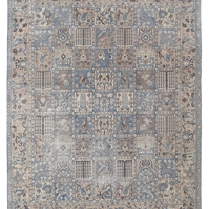 Bakhtiari 9' 7" X 12' 2" Hand Knotted Wool Rug 9' 7" X 12' 2" (292 X 371) / Blue / Wool
