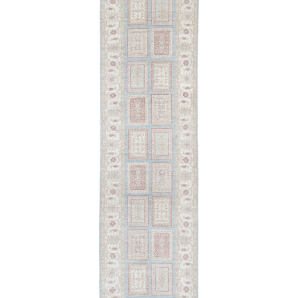 Bakhtiari 2' 7" X 10' 1" Hand Knotted Wool Rug 2' 7" X 10' 1" (79 X 307) / Blue / Wool