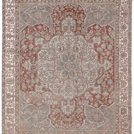 Bakhtiari 10' 7" X 13' 0" Hand Knotted Wool Rug 10' 7" X 13' 0" (322 X 396) / Rust / Wool