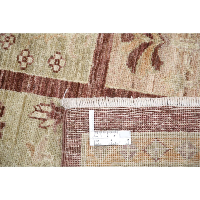 Bakthari 5' 7" X 7' 3" Wool Hand-Knotted Rug 5' 7" X 7' 3" (170 X 221) / Brown / Multi