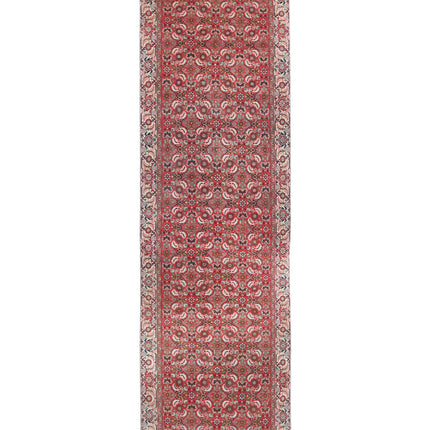 Bijar 2' 6" X 9' 2" Hand Knotted Wool Rug 2' 6" X 9' 2" (76 X 280) / Red / Wool