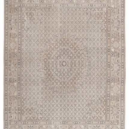 Bijar 7' 9" X 9' 7" Hand Knotted Wool Rug 7' 9" X 9' 7" (236 X 292) / Taupe / Wool