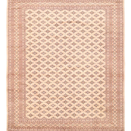 Bokhara 8' 0" X 10' 0" Hand Knotted Wool Rug 8' 0" X 10' 0" (244 X 305) / Beige / Wool