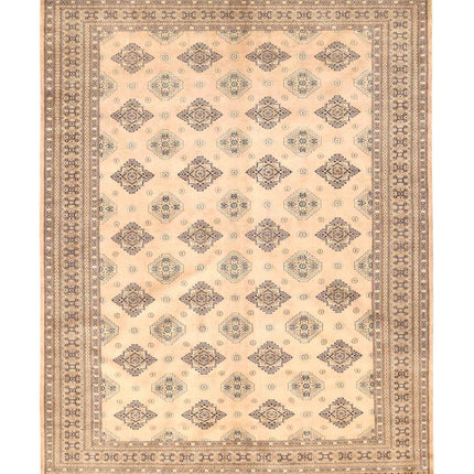 Bokhara 6' 7" X 9' 0" Hand Knotted Wool Rug 6' 7" X 9' 0" (201 X 274) / Beige / Wool
