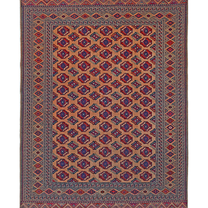 Bokhara 6' 3" X 8' 6" Hand Knotted Wool Rug 6' 3" X 8' 6" (191 X 259) / Beige / Wool