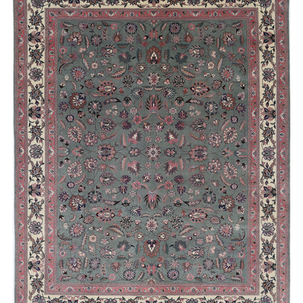 Heritage 8' 0" X 10' 0" Hand Knotted Wool Rug 8' 0" X 10' 0" (244 X 305) / Green / Wool