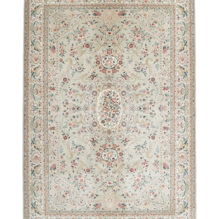 Heritage 5' 10" X 8' 9" Hand Knotted Wool Rug 5' 10" X 8' 9" (178 X 267) / Green / Wool