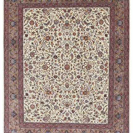 Heritage 8' 0" X 10' 0" Hand Knotted Wool Rug 8' 0" X 10' 0" (244 X 305) / Ivory / Wool