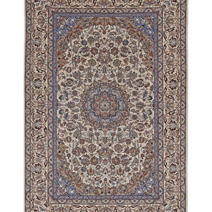 Heritage 4' 0" X 5' 11" Hand Knotted Wool Rug 4' 0" X 5' 11" (122 X 180) / Ivory / Wool