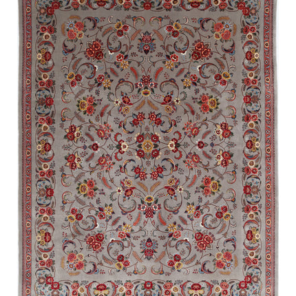 Heritage 8' 6" X 11' 3" Hand Knotted Wool Rug 8' 6" X 11' 3" (259 X 343) / Grey / Wool