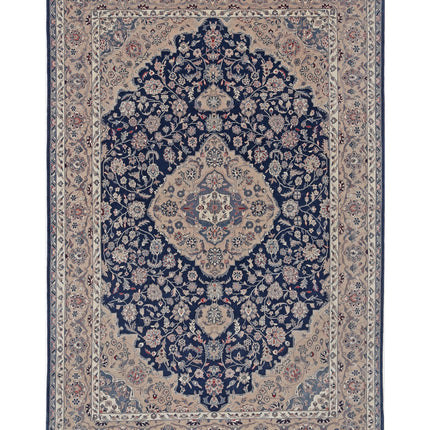 Heritage 5' 11" X 8' 10" Hand Knotted Wool Rug 5' 11" X 8' 10" (180 X 269) / Blue / Wool