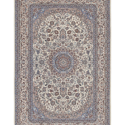 Heritage 5' 11" X 9' 0" Hand Knotted Wool Rug 5' 11" X 9' 0" (180 X 274) / Ivory / Wool