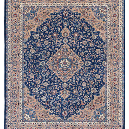 Heritage 8' 0" X 10' 1" Hand Knotted Wool Rug 8' 0" X 10' 1" (244 X 307) / Blue / Wool