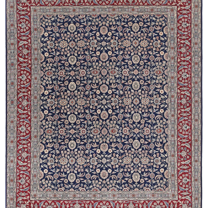 Heritage 8' 0" X 9' 10" Hand Knotted Wool Rug 8' 0" X 9' 10" (244 X 300) / Blue / Wool
