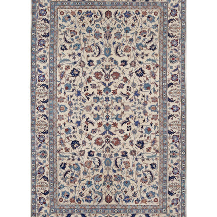 Heritage 4' 11" X 8' 0" Hand Knotted Wool Rug 4' 11" X 8' 0" (150 X 244) / Ivory / Wool