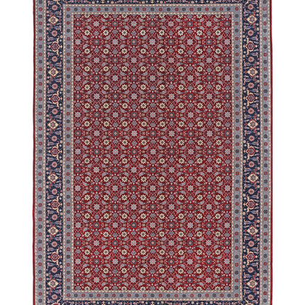 Heritage 6' 7" X 9' 10" Hand Knotted Wool Rug 6' 7" X 9' 10" (201 X 300) / Red / Wool