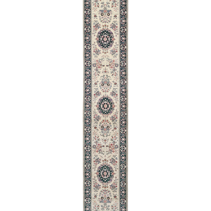 Heritage 2' 6" X 14' 0" Hand Knotted Wool Rug 2' 6" X 14' 0" (76 X 427) / Ivory / Wool