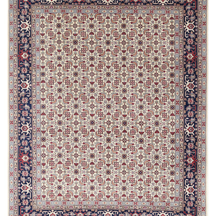 Heritage 8' 0" X 9' 11" Hand Knotted Wool Rug 8' 0" X 9' 11" (244 X 302) / Ivory / Wool