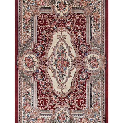 Heritage 5' 10" X 8' 11" Hand Knotted Wool Rug 5' 10" X 8' 11" (178 X 272) / Red / Wool