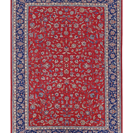 Heritage 8' 2" X 11' 4" Hand Knotted Wool Rug 8' 2" X 11' 4" (249 X 345) / Red / Wool