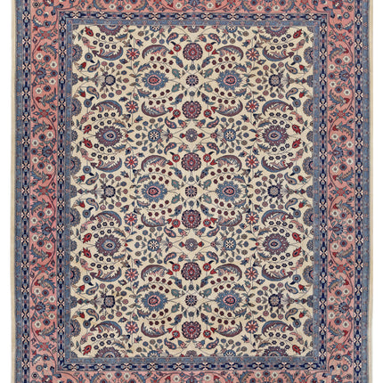 Heritage 8' 1" X 10' 1" Hand Knotted Wool Rug 8' 1" X 10' 1" (246 X 307) / Ivory / Wool