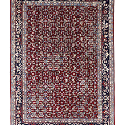 Heritage 8' 1" X 11' 6" Hand Knotted Wool Rug 8' 1" X 11' 6" (246 X 351) / Red / Wool